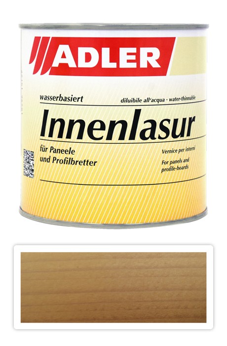 ADLER Innenlasur - vodou ředitelná lazura na dřevo pro interiéry 0.75 l Oh La La! ST 01/3