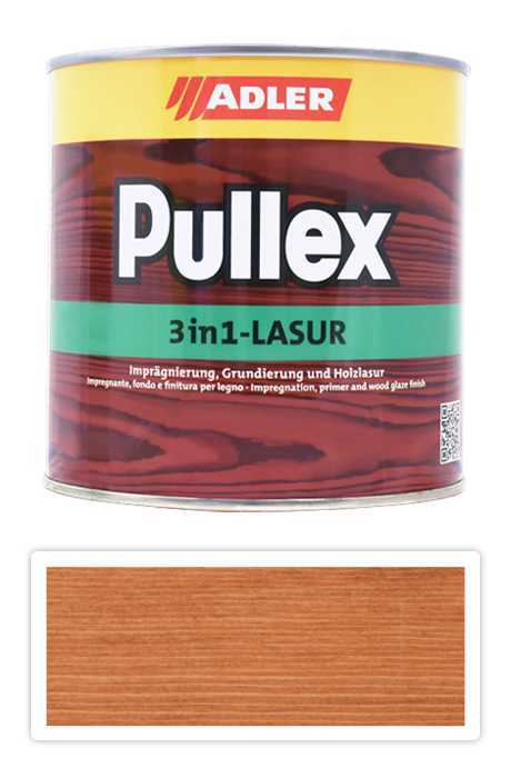 ADLER Pullex 3in1 Lasur - tenkovrstvá impregnační lazura 0.75 l Borovice