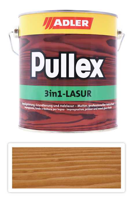 ADLER Pullex 3in1 Lasur - tenkovrstvá impregnační lazura 2.5 l Dub