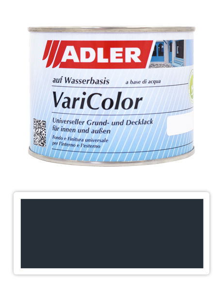 ADLER Varicolor - vodou ředitelná krycí barva univerzál 0.375 l Anthrazitgrau / Antracitově šedá RAL 7016