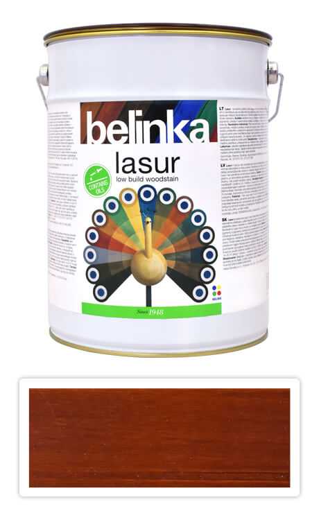 BELINKA Lasur - tenkovrstvá lazura 5 l Teak 17