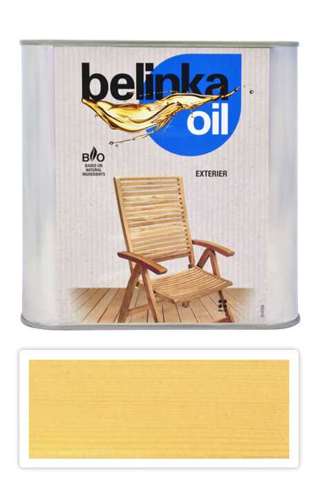 BELINKA Oil Exterier - olej na zahradní nábytek 2.5 l Bezbarvý
