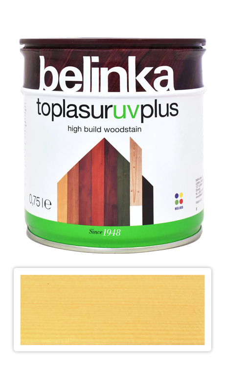 BELINKA Toplasur UV Plus - silnovrstvá lazura 0.75 l Bezbarvá 12