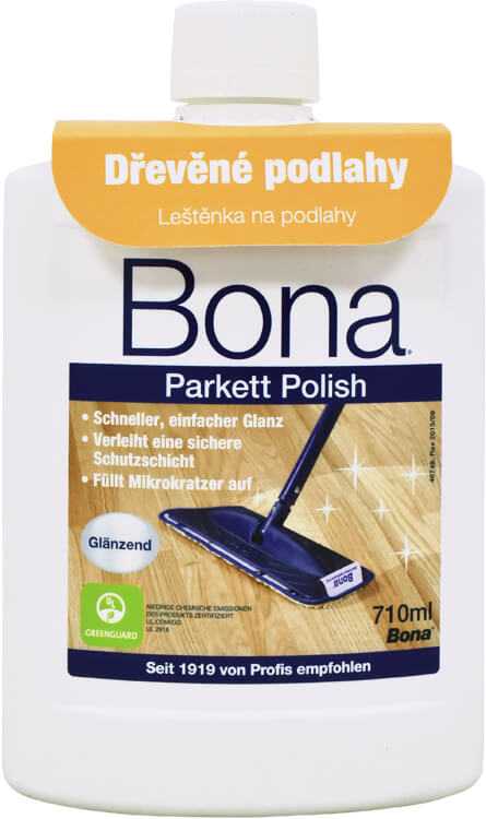 BONA Parkett Polish - leštěnka na dřevěné podlahy 0.71 l lesk