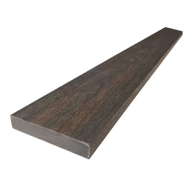 Dřevoplus WPC dřevoplastové plotovky Profi rovné 15x80x1000 - Walnut (ořech)