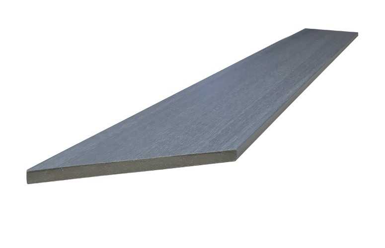 Dřevoplus WPC dřevoplastové plotovky Profi zkosené 15x138x1300 - Grey (šedá)