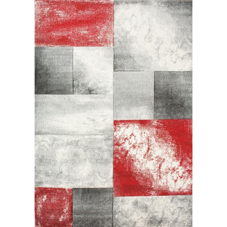 Hawaii 1710-02 red - 160 x 230 cm