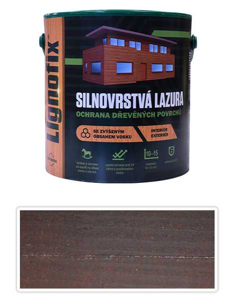 LIGNOFIX - silnovrstvá lazura 2.5 l Wenge