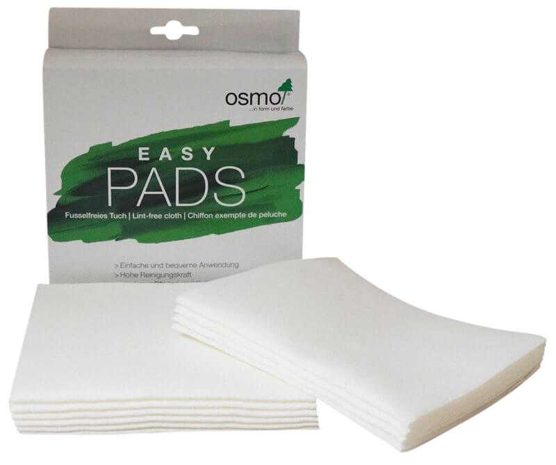 OSMO Easy pady - Speciální hadříky pro údržbu dřevěných povrchů 325x340mm (balení 10ks)