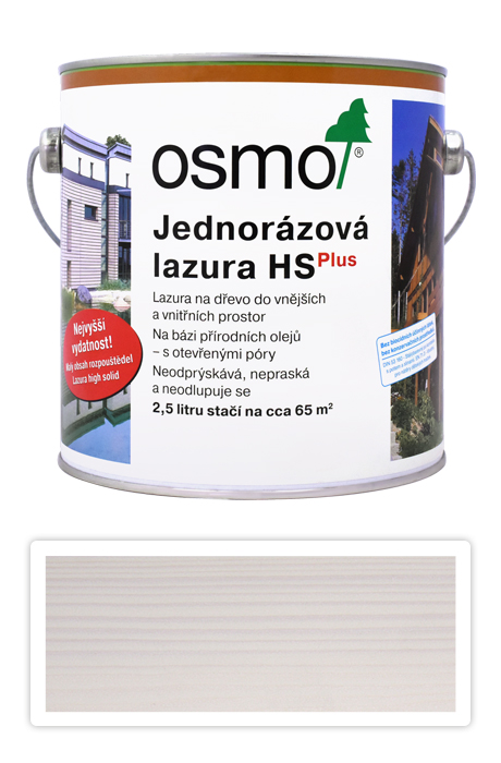 OSMO Jednorázová lazura HS Plus 2