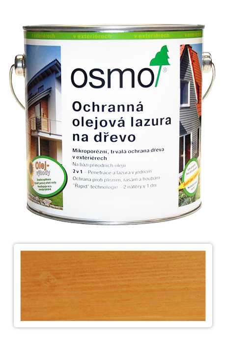 Ochranná olejová OSMO lazura 2.5l Pinie