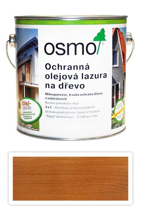 Ochranná olejová lazura OSMO 2.5l Dub 706