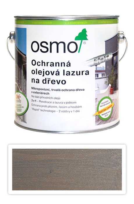 Ochranná olejová lazura OSMO EFEKT 2.5l Stříbrný Grafit 1142