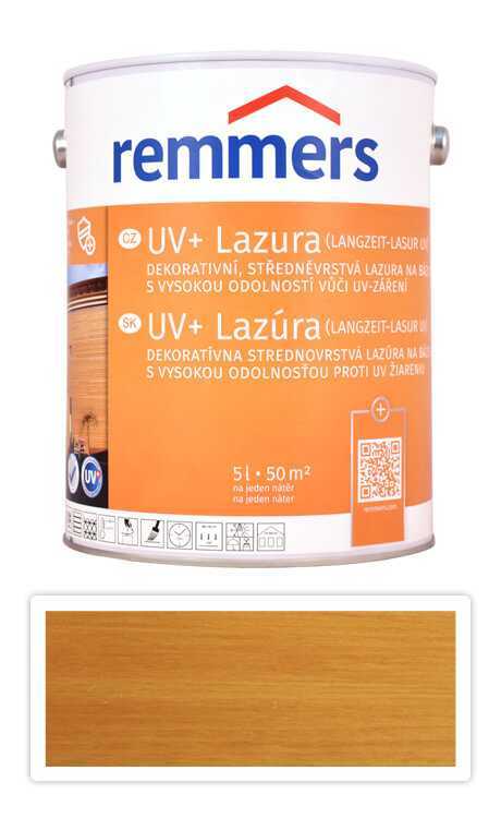 REMMERS UV+ Lazura - dekorativní lazura na dřevo 5 l Dub světlý
