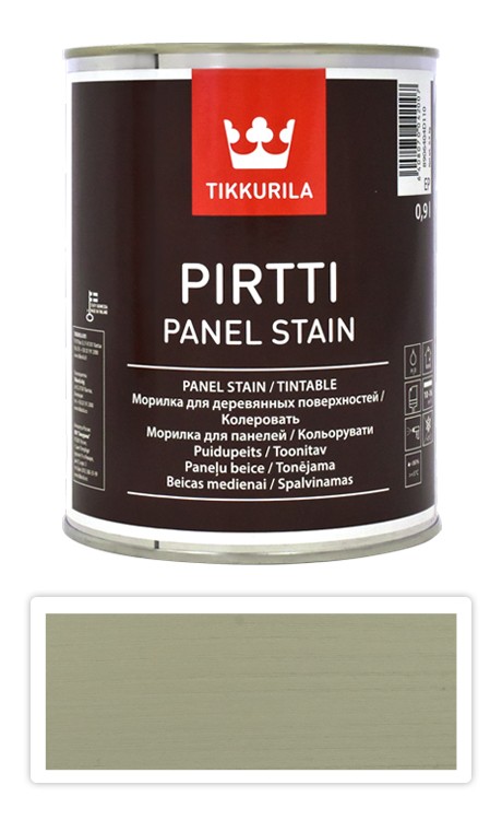 TIKKURILA Pirtti - vodou ředitelné mořidlo na dřevo v interiéru 0.9 l Kaisla 5061