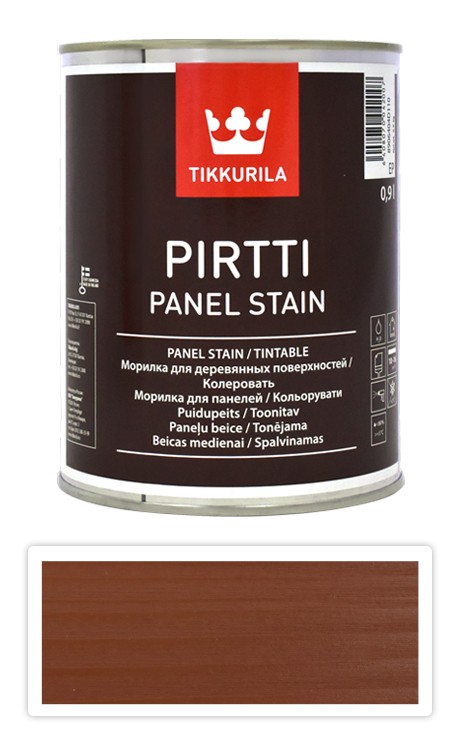 TIKKURILA Pirtti - vodou ředitelné mořidlo na dřevo v interiéru 0.9 l Mänty 5055