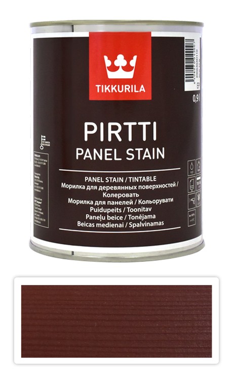 TIKKURILA Pirtti - vodou ředitelné mořidlo na dřevo v interiéru 0.9 l Orava 5057