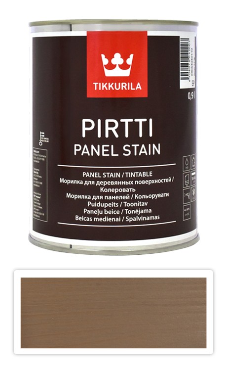 TIKKURILA Pirtti - vodou ředitelné mořidlo na dřevo v interiéru 0.9 l Sora 5063