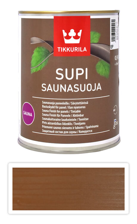 TIKKURILA Supi Sauna Finish - akrylátový lak do sauny 0.9 l Pouta 5052