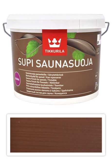 TIKKURILA Supi Sauna Finish - akrylátový lak do sauny 2.7 l Honka 5072