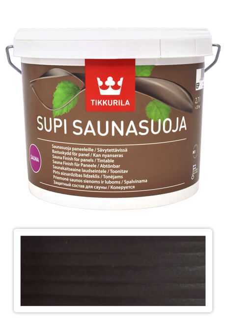 TIKKURILA Supi Sauna Finish - akrylátový lak do sauny 2.7 l Kanto 5077