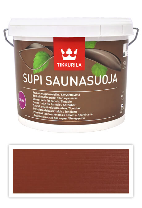 TIKKURILA Supi Sauna Finish - akrylátový lak do sauny 2.7 l Kettu 5056