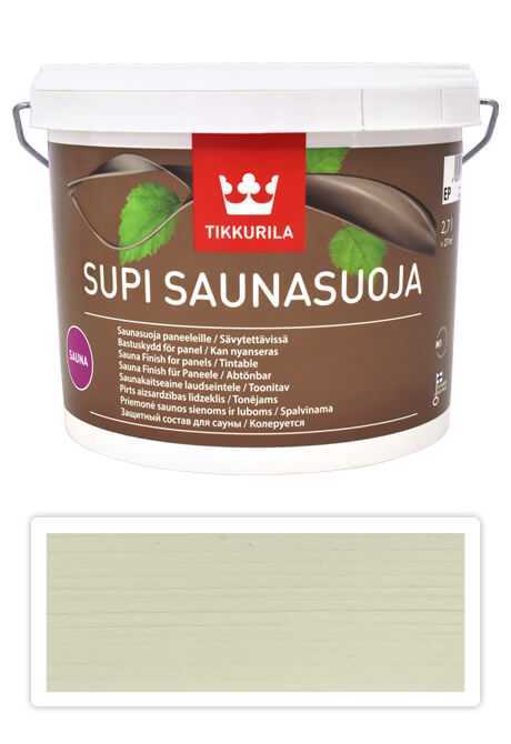 TIKKURILA Supi Sauna Finish - akrylátový lak do sauny 2.7 l Lumi 5060