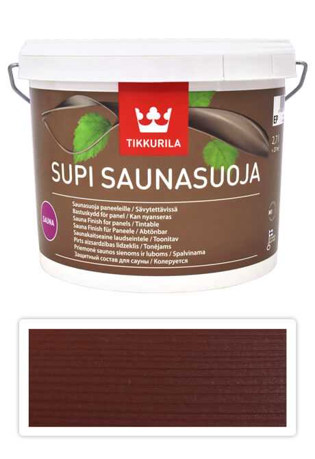 TIKKURILA Supi Sauna Finish - akrylátový lak do sauny 2.7 l Orava 5057