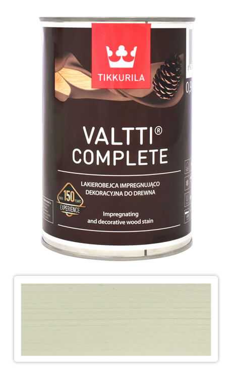 TIKKURILA Valtti Complete - matná tenkovrstvá lazura s ochranou proti UV záření 0.9 l Lumi 5060