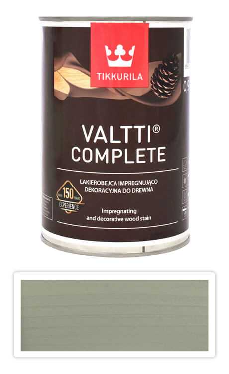 TIKKURILA Valtti Complete - matná tenkovrstvá lazura s ochranou proti UV záření 0.9 l Tuohi 5062