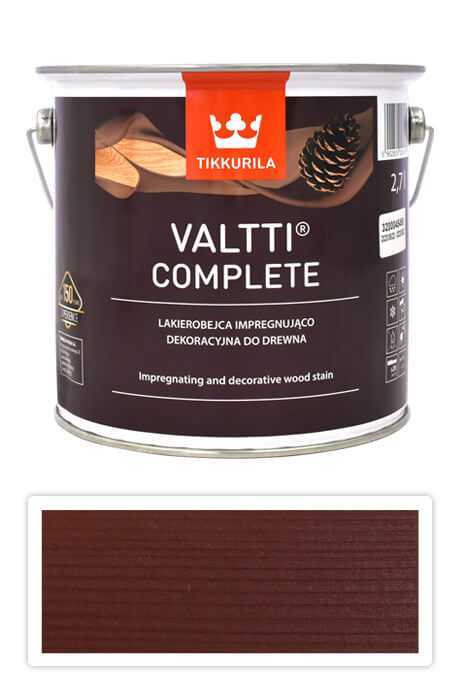 TIKKURILA Valtti Complete - matná tenkovrstvá lazura s ochranou proti UV záření 2.7 l Orava 5057