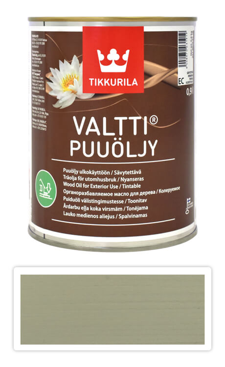 TIKKURILA Valtti wood oil - olej na terasy a nábytek 0.9 l Kaisla 5061