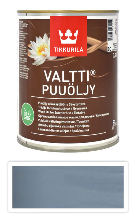TIKKURILA Valtti wood oil - olej na terasy a nábytek 0.9 l Kajo 5084