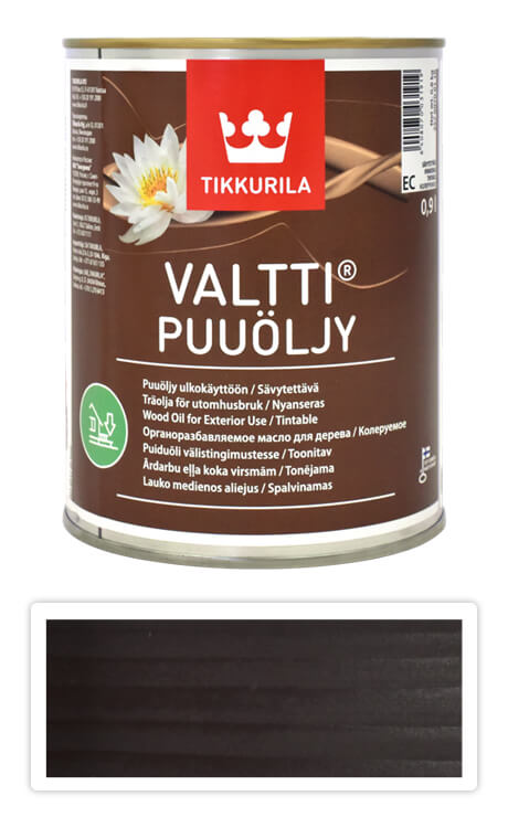 TIKKURILA Valtti wood oil - olej na terasy a nábytek 0.9 l Kanto 5077