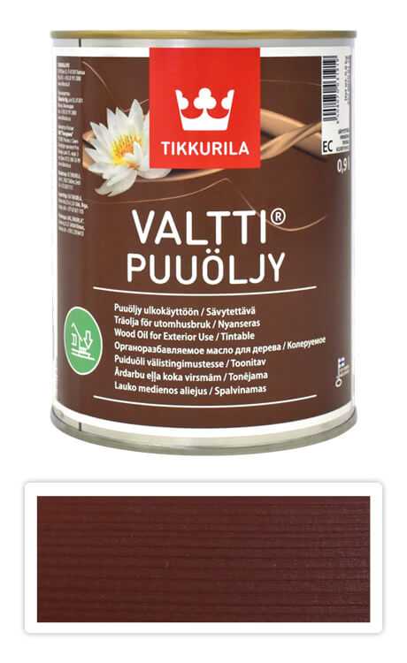 TIKKURILA Valtti wood oil - olej na terasy a nábytek 0.9 l Orava 5057