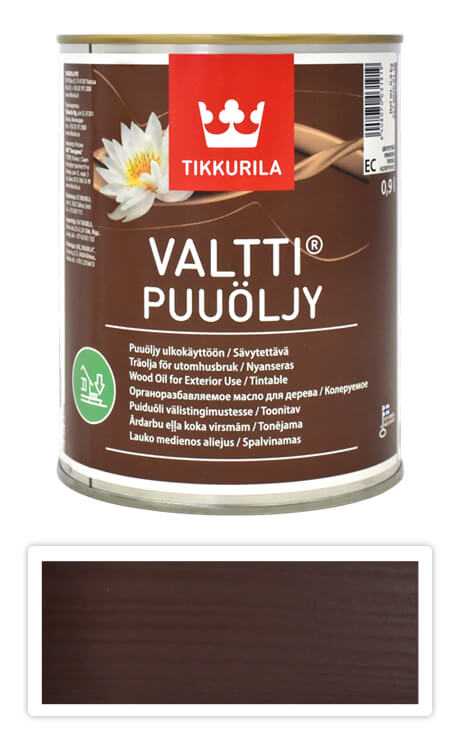 TIKKURILA Valtti wood oil - olej na terasy a nábytek 0.9 l Petäjä 5073