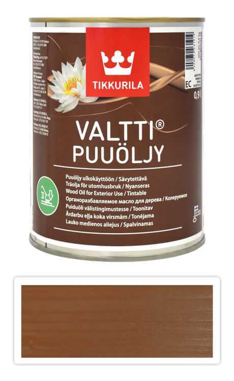 TIKKURILA Valtti wood oil - olej na terasy a nábytek 0.9 l Pouta 5052