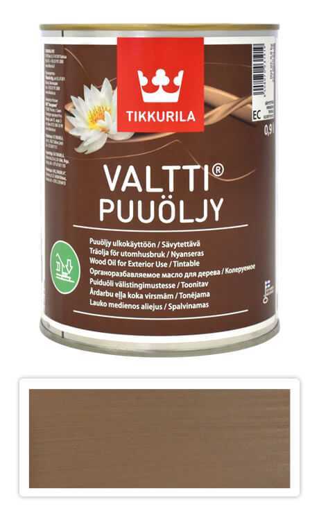 TIKKURILA Valtti wood oil - olej na terasy a nábytek 0.9 l Sora 5063