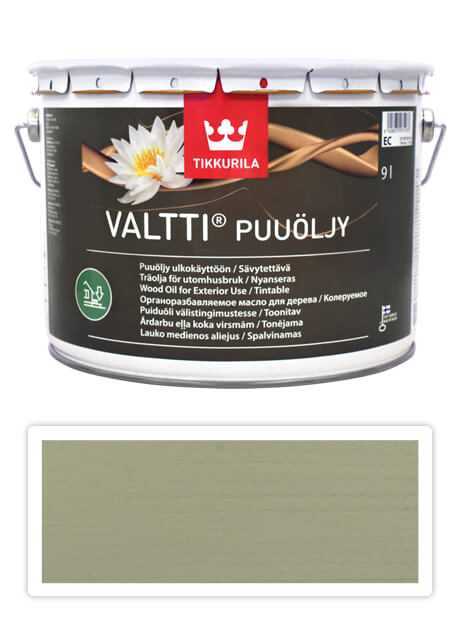 TIKKURILA Valtti wood oil - olej na terasy a nábytek 9 l Kaisla 5061