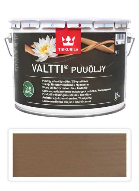 TIKKURILA Valtti wood oil - olej na terasy a nábytek 9 l Sora 5063