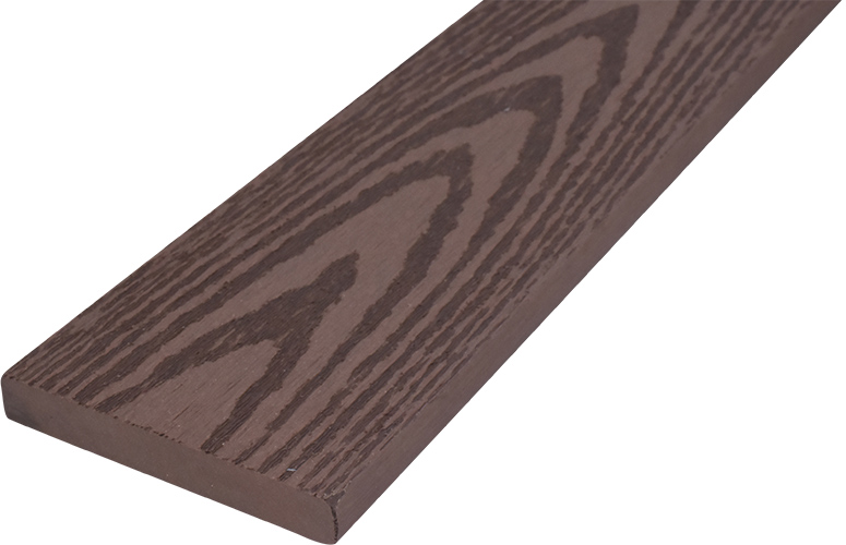 WPC dřevoplastové plotovky rovné LamboDeck 13x90x1200 - Brownish Red