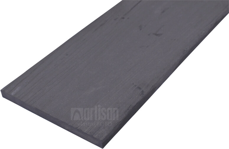 WPC dřevoplastové plotovky rovné LamboDeck 12x150x1800 - Dark Grey