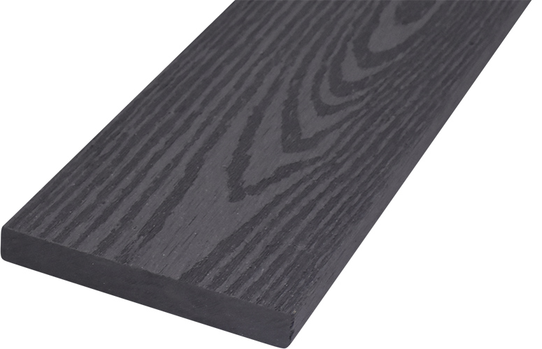 WPC dřevoplastové plotovky rovné LamboDeck 13x90x1000 - Dark Grey