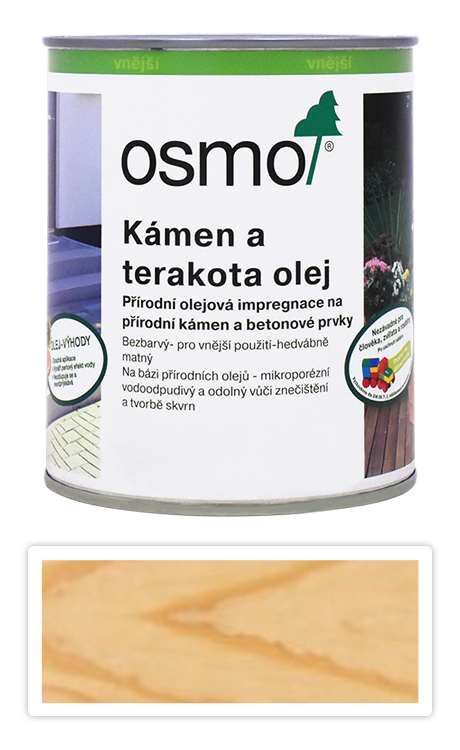 OSMO olej na kámen a terakotu 0
