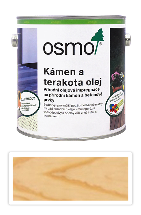 OSMO olej na kámen a terakotu 2
