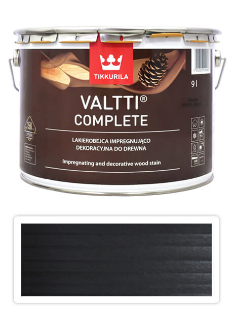 TIKKURILA Valtti Complete - matná tenkovrstvá lazura s ochranou proti UV záření 9 l Kataja 5078