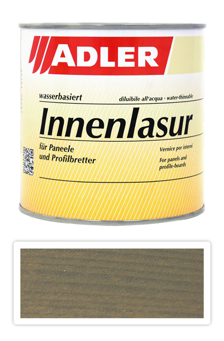 ADLER Innenlasur UV 100 - přírodní lazura na dřevo pro interiéry 0.75 l Matrix ST 04/4
