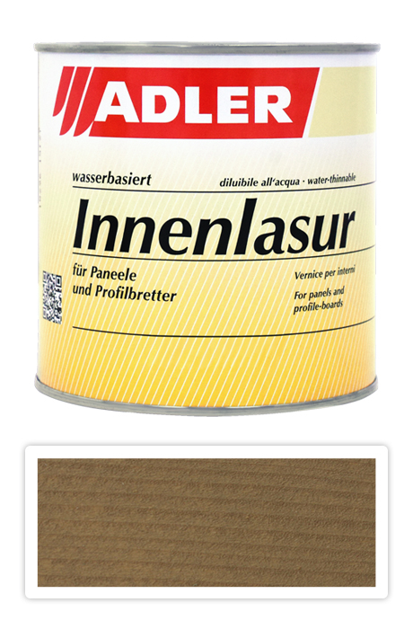 ADLER Innenlasur UV 100 - přírodní lazura na dřevo pro interiéry 0.75 l Nomade ST 06/5