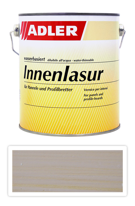 ADLER Innenlasur - vodou ředitelná lazura na dřevo pro interiéry 2.5 l Salzteig LW 13/2