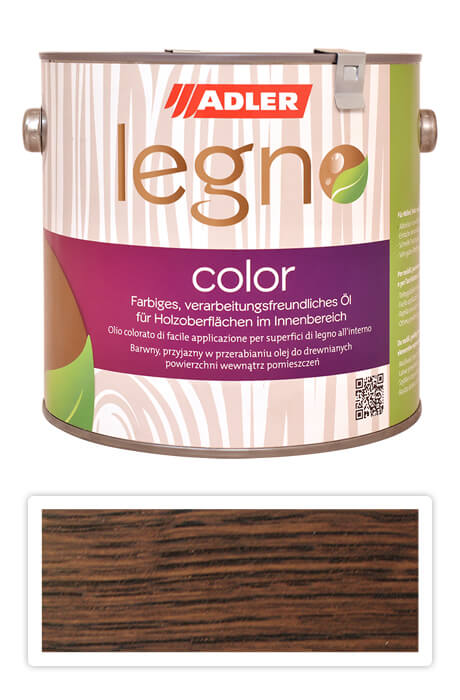 ADLER Legno Color - zbarvující olej pro ošetření dřevin 2.5 l Soja ST 11/3